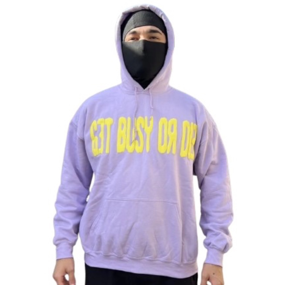 Snot 'Get busy or die' tour hoodie.